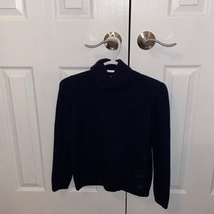 PRADA womens navy blue turtleneck.